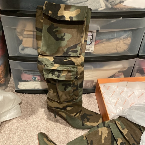Camo cargo boots - Picture 5 of 7